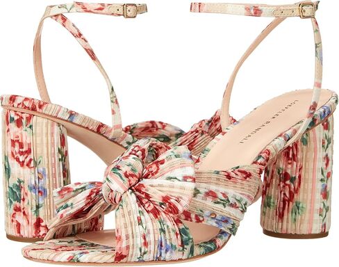 Loeffler Randall Women's Camellia Pleated Bow Heel with Ankle Strap in Saudi Arabia