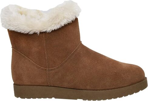 CUSHIONAIRE Women's Hethrow Genuine Suede pull on boot +Memory Foam & Wide Widths Available in Kuwait