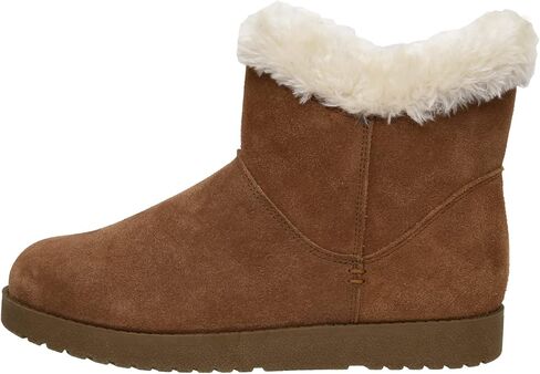 CUSHIONAIRE Women's Hethrow Genuine Suede pull on boot +Memory Foam & Wide Widths Available in Kuwait