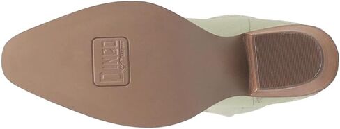 Dingo Womens Full Bloom Floral Round Toe Casual Boots حتى الركبة بكعب متوسط ​​2-3 بوصة - بني in Saudi Arabia