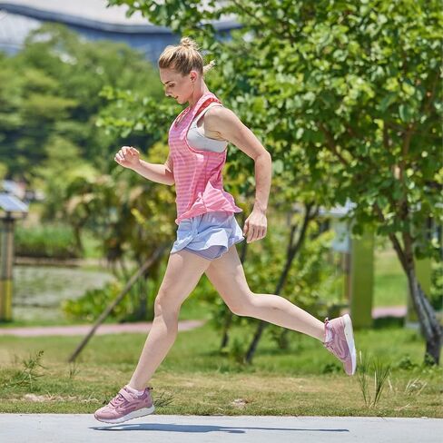 أحذية تنس نسائية من FitVille أحذية رياضية واسعة مقاومة للانزلاق أحذية جري مبطنة للنساء مع صندوق إصبع عريض-Rebound Core V2 in Kuwait
