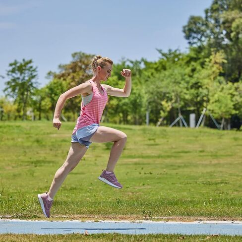 أحذية تنس نسائية من FitVille أحذية رياضية واسعة مقاومة للانزلاق أحذية جري مبطنة للنساء مع صندوق إصبع عريض-Rebound Core V2 in Kuwait