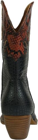 ARiderGirl Sally Women's Western Knee High Mid Calf Stacked Heel Boots in Saudi Arabia