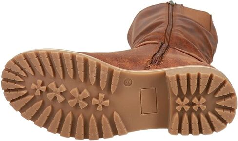 أحذية Corkys النسائية Giddy Up Riding كاجوال بكعب متوسط ​​الساق وكعب منخفض 1-2 بوصة - بني in Kuwait