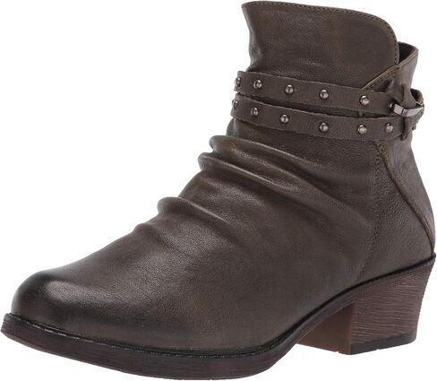 Propet Womens Roxie Zippered Casual Boots Ankle Low Heel 1-2" - Blue in Saudi Arabia