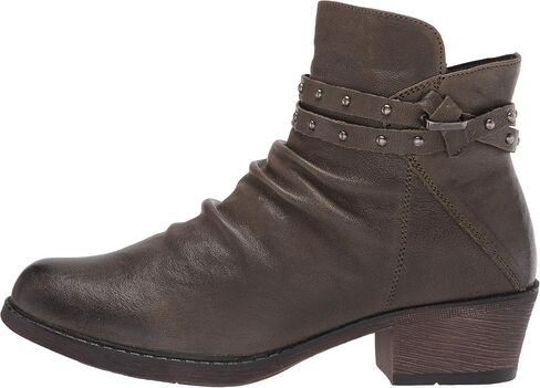Propet Womens Roxie Zippered Casual Boots Ankle Low Heel 1-2" - Blue in Saudi Arabia