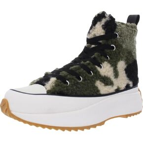 Steve Madden Womens Shaft Faux Fur Fashion Sneakers Green 6.5 Medium (B,M) in Saudi Arabia