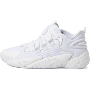 حذاء adidas BYW Select Team باللون الأبيض/الأبيض الكريستالي/اللون المعدني الصفري للرجال مقاس 13.5 متوسط in Kuwait