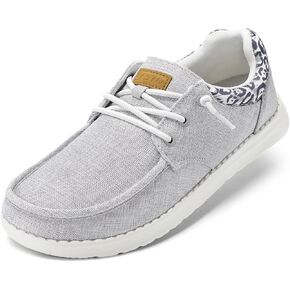 STQ Women's Lace up Loafers丨Orthopedic Comfotable Ultralight Boat Casual Shoes with Arth Support