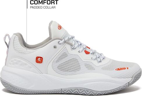 AND1 Revel Men’s Basketball Shoes, Indoor or Outdoor Basketball Sneakers for Men, Street or Court, Sizes 7-16 in Saudi Arabia