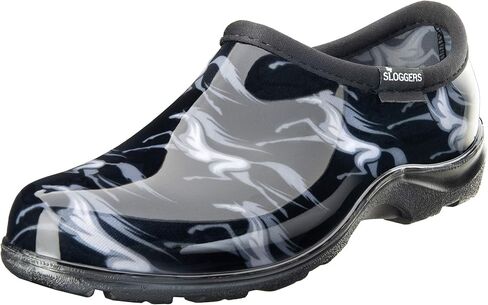 سلوجرز حذاء مريح مقاوم للماء بطبعة حصان بلون اسود للنساء، حذاء مريح مقاوم للماء in Kuwait