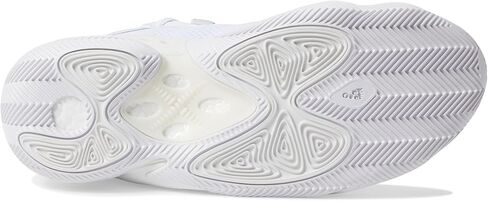 حذاء adidas BYW Select Team باللون الأبيض/الأبيض الكريستالي/اللون المعدني الصفري للرجال مقاس 13.5 متوسط in Kuwait