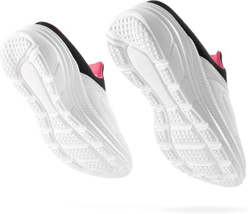 DREAM PAIRS Women's Slip on Walking Mules Shoes, Lightweight Non Slip Sneakers with Removable Insole - Breathable Knit Mesh Upper - Platform Casual Mules Flats Indoor Outdoor in Saudi Arabia