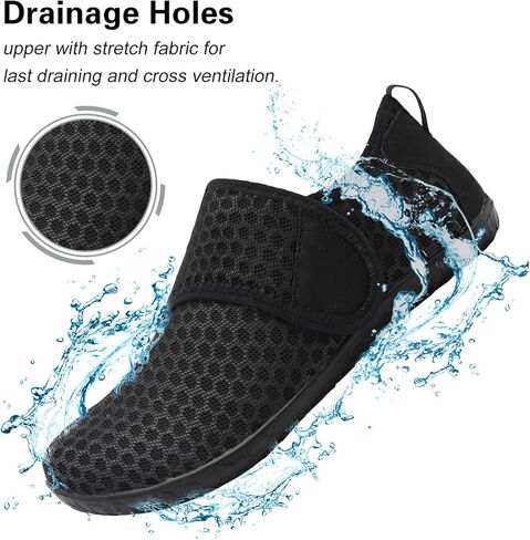 Lisdwde Mens Womens Non Slip Water Shoes Aqua Shoes Swimming Shoes Beach Sports Quick Dry Sock Shoes for Women and Men Yoga Shoes Boating Shoes in Saudi Arabia
