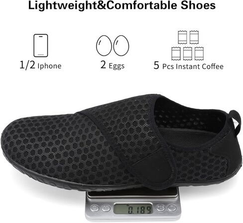 Lisdwde Mens Womens Non Slip Water Shoes Aqua Shoes Swimming Shoes Beach Sports Quick Dry Sock Shoes for Women and Men Yoga Shoes Boating Shoes in Saudi Arabia