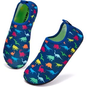 HIITAVE Kids Water Shoes Non-Slip Beach Swim Barefoot Quick Dry Aqua Pool Socks for Boys & Girls Toddler in Kuwait