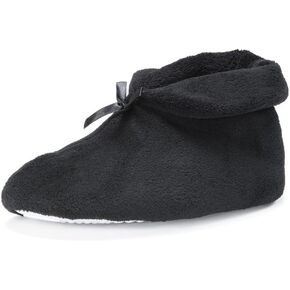 MUK LUKS Women's Micro Chenille Boot with Satin Bow Slipper