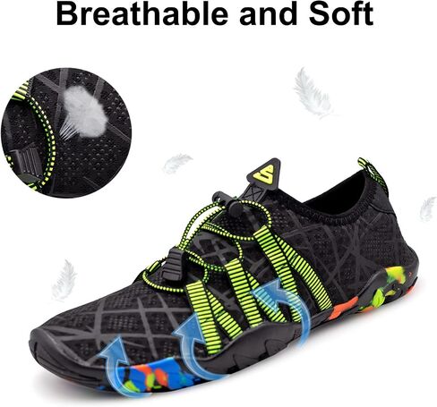 Teemie Water Shoes for Men Women Quick-Dry Barefoot Aqua Sock Outdoor Athletic Sport Shoes in Saudi Arabia