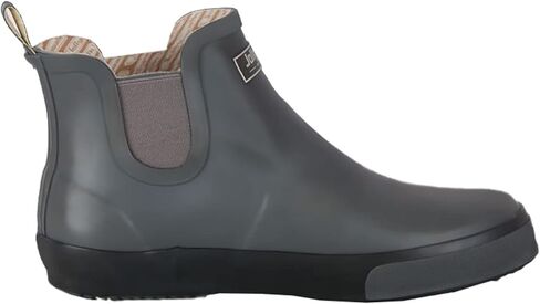 المرأة الكاحل احذية المطر مقاوم للماء حذاء للحديقة المضادة للانزلاق أحذية المطر نعل مطاطي للجنسين سطح السفينة الأحذية حجم كبير 10.5 in Kuwait