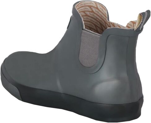 المرأة الكاحل احذية المطر مقاوم للماء حذاء للحديقة المضادة للانزلاق أحذية المطر نعل مطاطي للجنسين سطح السفينة الأحذية حجم كبير 10.5 in Kuwait