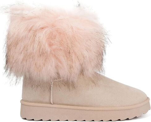 Sugar Women's Slip On Winter Boots Warm Winter Booties in Kuwait