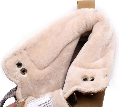 GAWBAW Womens Waterproof Winter Snow Boots - Warm Faux Fur Lined Lace up Duck Boots Ankle Rain Boots For Women in Kuwait