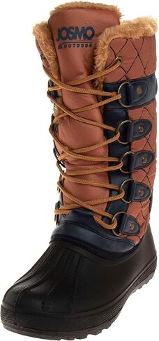JOSMO Women's Waterproof Insulated Non-Slip Comfort Faux Fur Winter Boots in Saudi Arabia