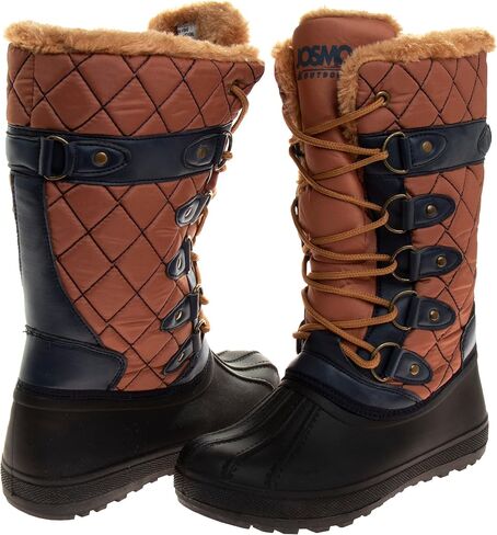JOSMO Women's Waterproof Insulated Non-Slip Comfort Faux Fur Winter Boots in Saudi Arabia