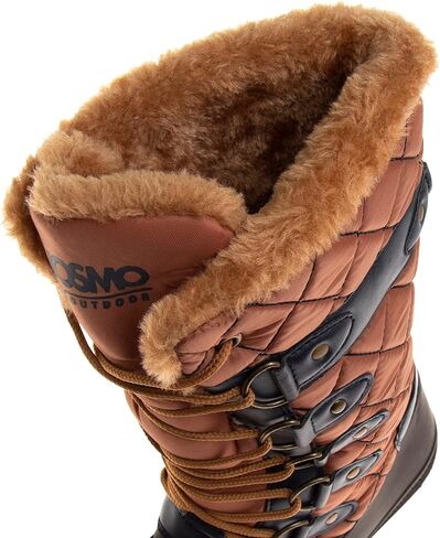 JOSMO Women's Waterproof Insulated Non-Slip Comfort Faux Fur Winter Boots in Saudi Arabia