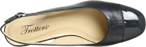 Trotters Women's Dea Slingback Pump,Navy,7.5 WW US in Kuwait