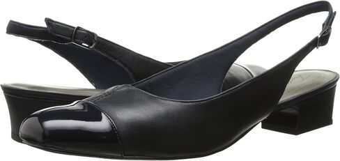 Trotters Women's Dea Slingback Pump,Navy,7.5 WW US in Kuwait