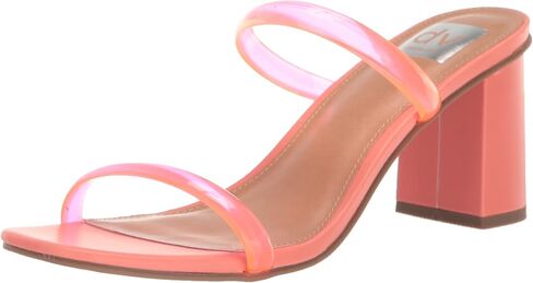 DV Dolce Vita Womens Halsty Heeled Sandal, Tangerine, 7 US in Saudi Arabia