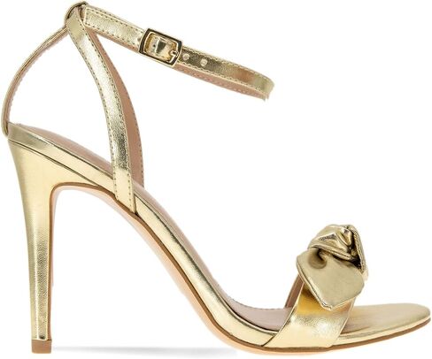BCBGeneration Women's JAMINA Heeled Sandal, Platino, 5.5 in Saudi Arabia