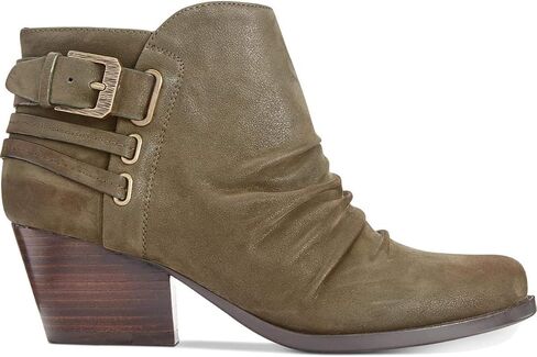 BareTraps Womens Reid Ankle Round Toe Booties Green 5.5 Medium (B,M) in Saudi Arabia
