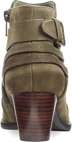 BareTraps Womens Reid Ankle Round Toe Booties Green 5.5 Medium (B,M) in Saudi Arabia