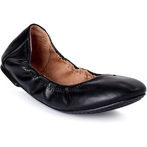Time and Tru Women's Scrunch Ballet Flats in Saudi Arabia
