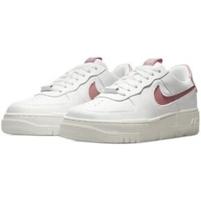 Nike Womens Air Force 1 Pixel White Pink CK6649-103 (Numeric_6) in Saudi Arabia