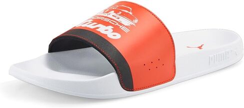 PUMA Porsche Legacy Firelight Red Leadcat 2.0 Men's Slides in Saudi Arabia