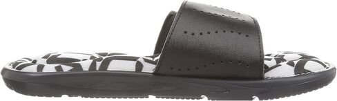 Under Armour Women's Ignite Vi Graphic Fb Slide Sandal, Halo Gray (105)/White, 12 in Saudi Arabia
