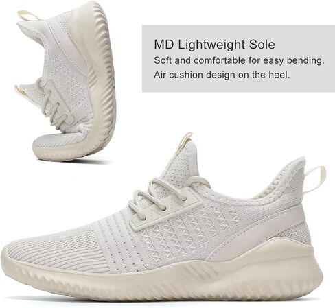 Chopben Women's Walking Shoes Lightweight Breathable Running Shoes Non Slip Athletic Fashion Sneakers Mesh Workout Casual Sports in Kuwait