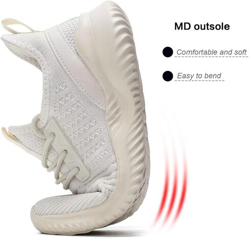 Chopben Women's Walking Shoes Lightweight Breathable Running Shoes Non Slip Athletic Fashion Sneakers Mesh Workout Casual Sports in Kuwait