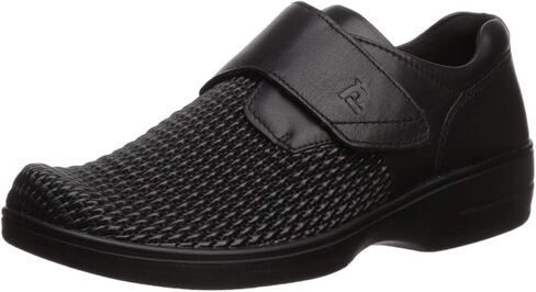 Propet Womens Olivia Slip On Flats Casual - Black in Saudi Arabia