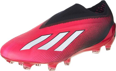 حذاء adidas X Speedportal + Firm Ground لكرة القدم للرجال، وردي، مقاس 7 in Kuwait