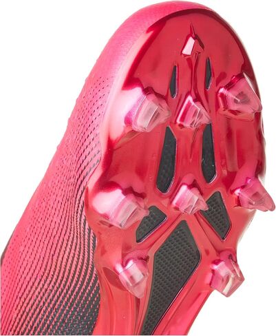 حذاء adidas X Speedportal + Firm Ground لكرة القدم للرجال، وردي، مقاس 7 in Kuwait