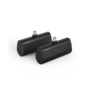 VEGER 2 Packs of USB C Portable Chargers, 5000mAh Mini Portable Android Chargers Fast Charge Cordless Battery Pack for Samsung Galaxy S22, S21, S20, S10, S9, S8, Pixel, Moto, LG, Oculus Quest, Android