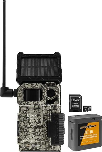 SPYPOINT Link-Micro-S-LTE Solar Cellular Trail Camera with LIT-10 Battery and 32 GB Micro SD Card (Link-Micro-S-LTE-V) in Saudi Arabia