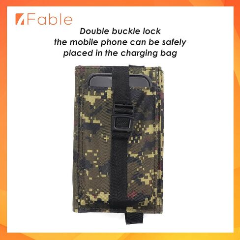 شاحن محمول يعمل بالطاقة الشمسية مع 4 الواح شمسية، مخارج مزدوجة 2 امبير، حزمة خارجية خارجية للايفون والايباد والتابلت بنظام اندرويد، مصفوفة شمسية للمشي لمسافات طويلة والتخييم in Kuwait