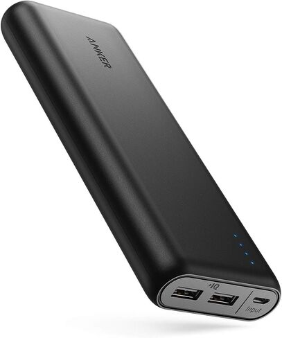 Anker 20,100mAh Portable Charger, Ultra High Capacity Power Bank with 4.8A Output and PowerIQ Technology, External Battery Pack for iPhone 15/15 Plus/15 Pro/15 Pro Max, iPad, Samsung Galaxy, and More in Saudi Arabia