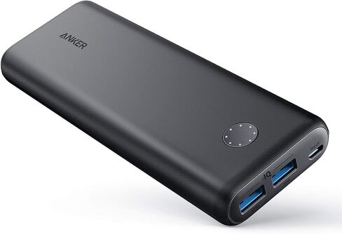 Anker PowerCore II 20000, 20100mAh Portable Charger with Dual USB Ports, PowerIQ 2.0 (up to 18W Output) Power Bank, Fast Charging for iPhone, Samsung and More (Compatible with Quick Charge Devices) in Saudi Arabia