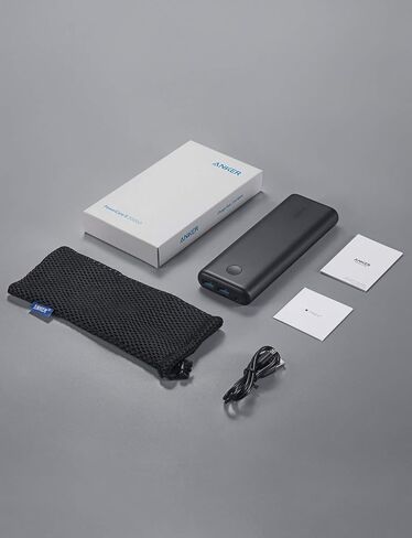 Anker PowerCore II 20000, 20100mAh Portable Charger with Dual USB Ports, PowerIQ 2.0 (up to 18W Output) Power Bank, Fast Charging for iPhone, Samsung and More (Compatible with Quick Charge Devices) in Saudi Arabia